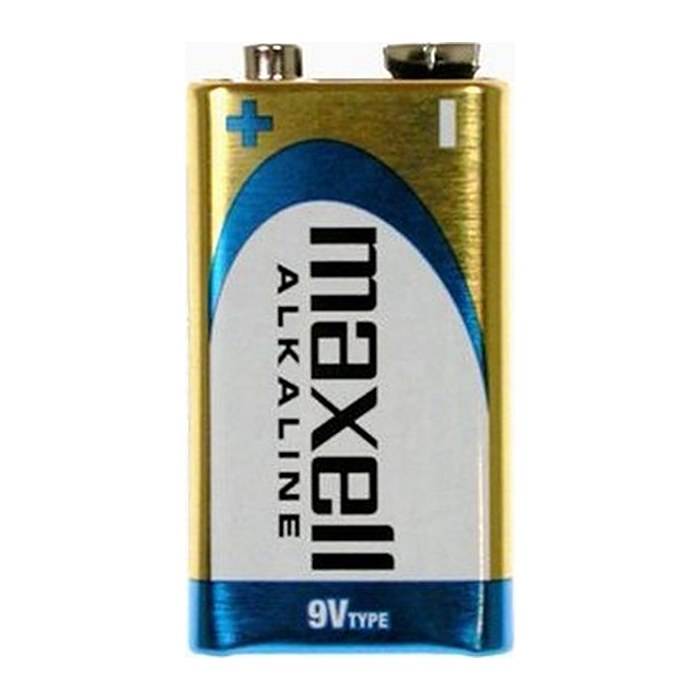 Maxell Batterie Alkaline 9V Block 6LR61 1St.