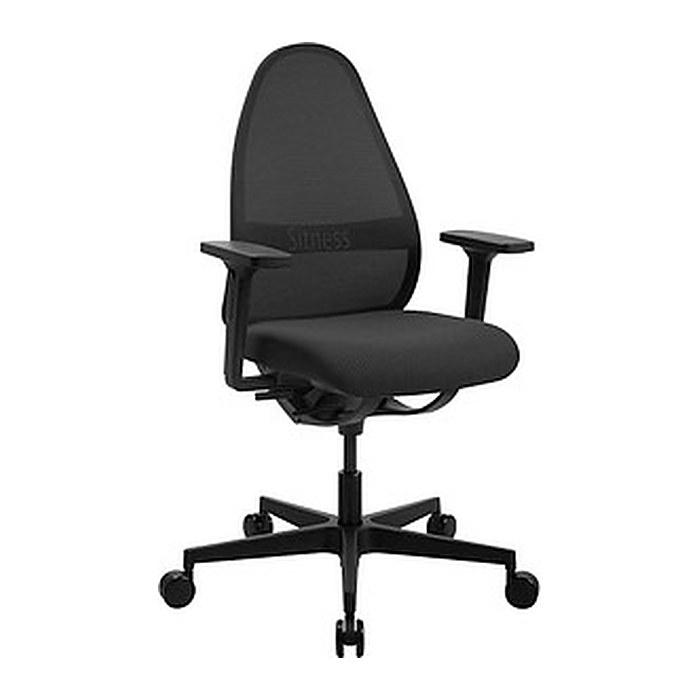 Topstar Bürostuhl Soft Sitness Art, SA50O2MX00 Stoff schwarz, Gestell schwarz