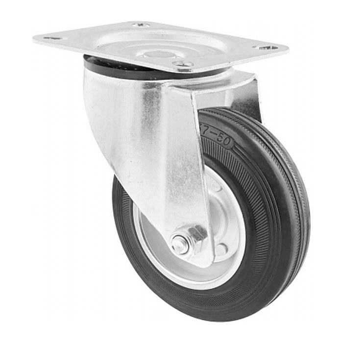 WAGNER® design yourself Transportgeräte-Lenkrolle RO 6124 silber