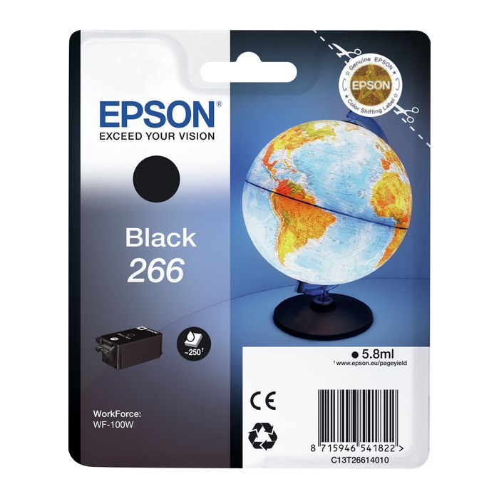 EPSON T266 (Globus) schwarz Druckerpatrone