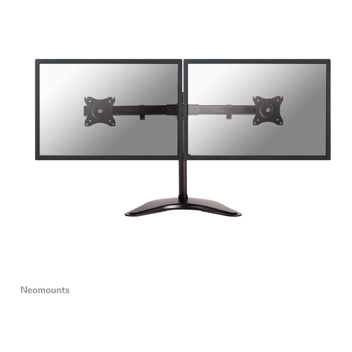 Neomounts Monitor-Halterung NM-D335 schwarz für 2 Monitore, Tischständer