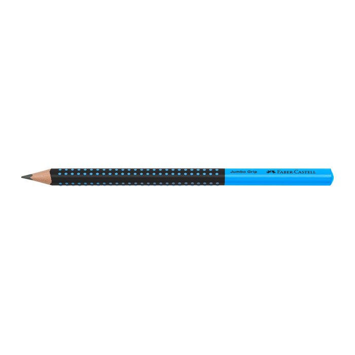 FABER-CASTELL Bleistift HB schwarz/blau, 1 St.