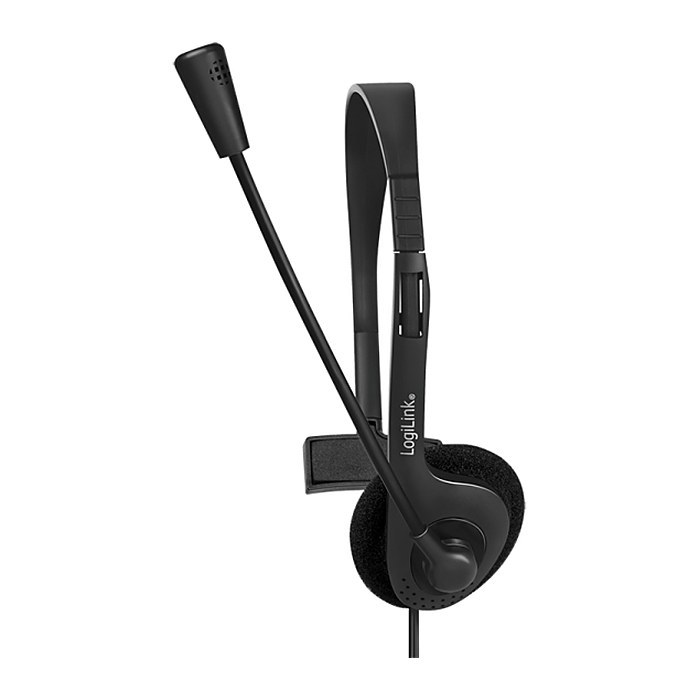 Logilink Headset mono mit Mikro 1x 3,5mm Klinke