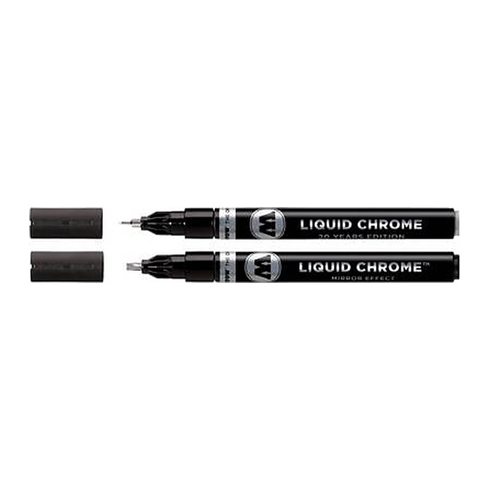 MOLOTOW LIQUID CHROME™ Acrylstifte chrom 1,0 - 3,0 mm, 1 Set