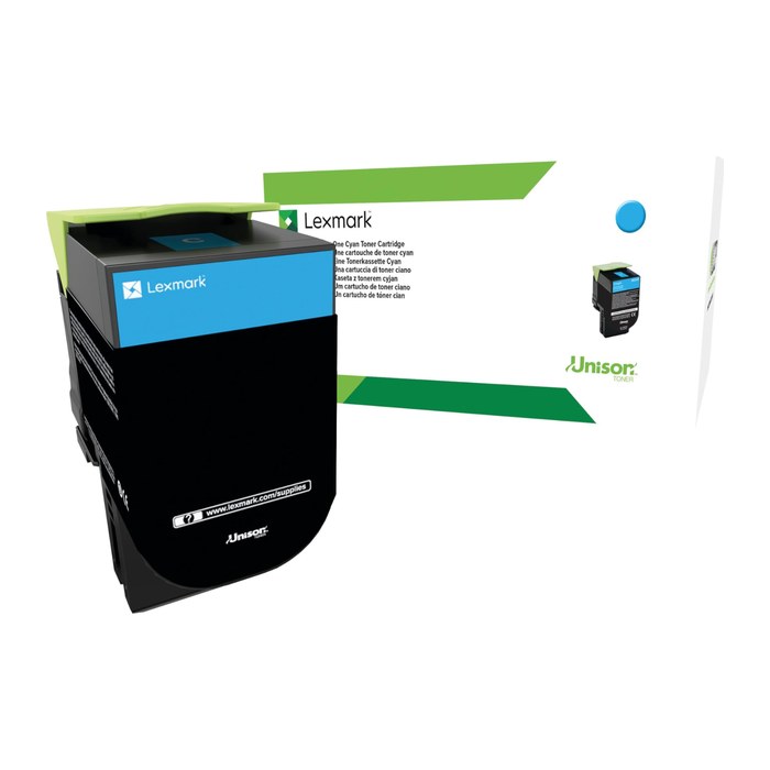 Lexmark 80C2SC0 cyan Toner