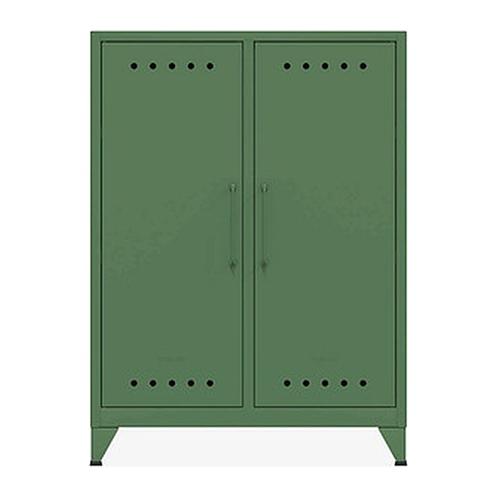 BISLEY Sideboard Fern Middle, FERMID623 olivgrün 80,0 x 40,0 x 110,0 cm, 1 St.