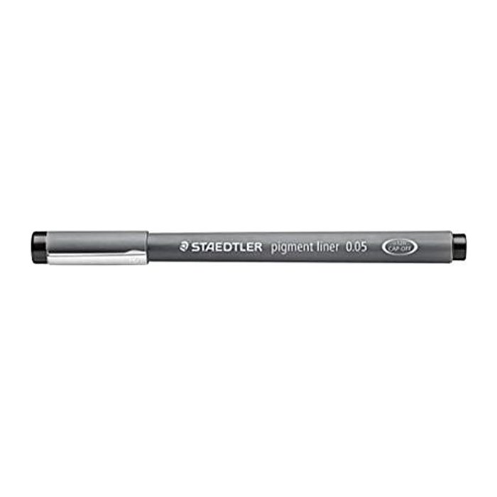 STAEDTLER pigment liner 308 Fineliner schwarz 0,05 mm, 1 St.