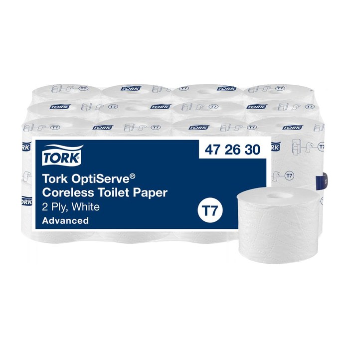 TORK Toilettenpapier T7 Advanced 2-lagig, 24 Rollen