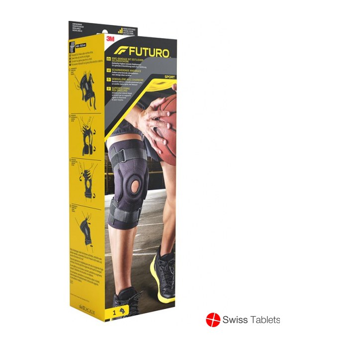 FUTURO™ Kniebandage Sport 48579DABI schwarz 40,6-55,9 cm, 1 St.