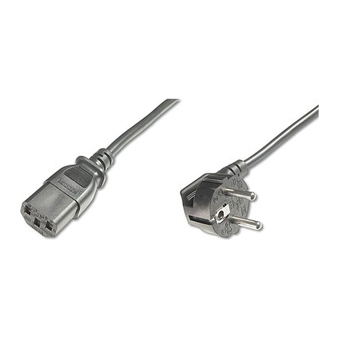 DIGITUS Netzkabel, 1,8m, schwarz