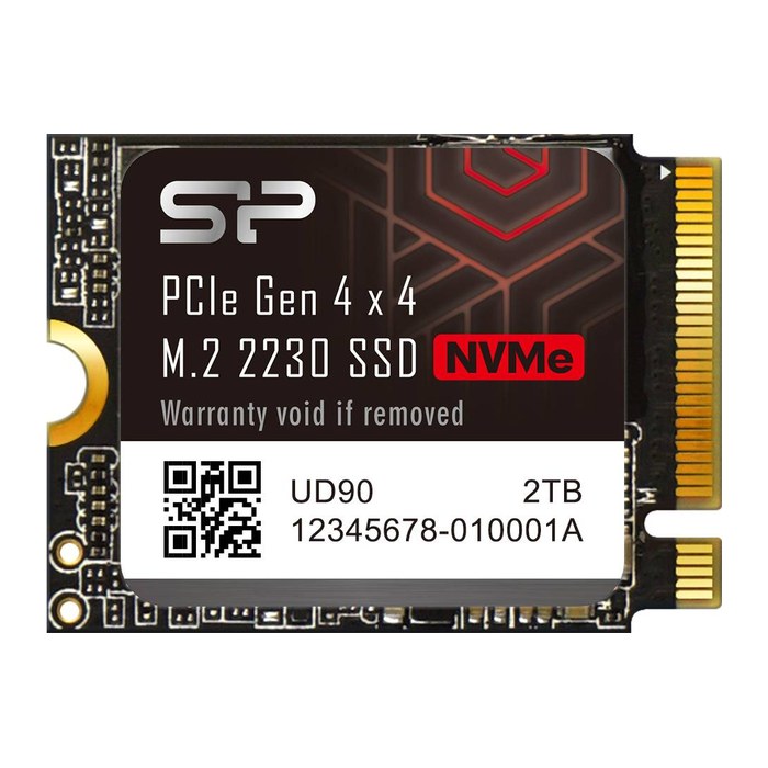 Silicon Power SSD 2TB M.2 2230 PCIe Gen 4x4 NVMe UD90 3D N