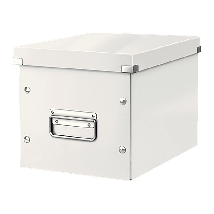 LEITZ Click & Store Aufbewahrungsbox 10,0 l weiß 26,0 x 26,0 x 24,0 cm, 1 St.