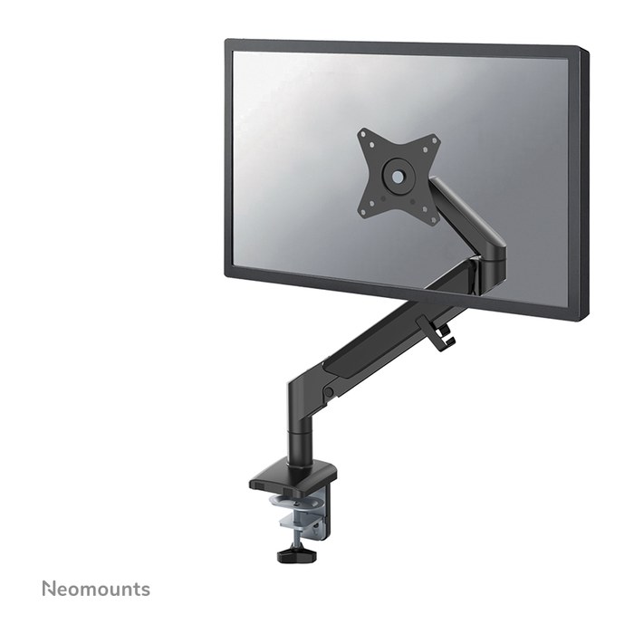 Neomounts Monitor-Halterung DS70-810BL1 schwarz für 1 Monitor, Tischklemme, Tischbohrung