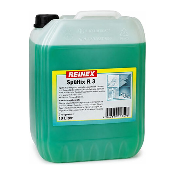 REINEX R3 Spülfix KONZENTRAT Zitrone Spülmittel, 10 l, 1 St.