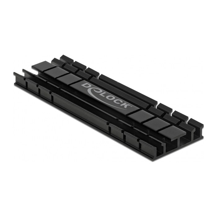DELOCK Kühlkörper flach 70mm für M.2 Modul schwarz