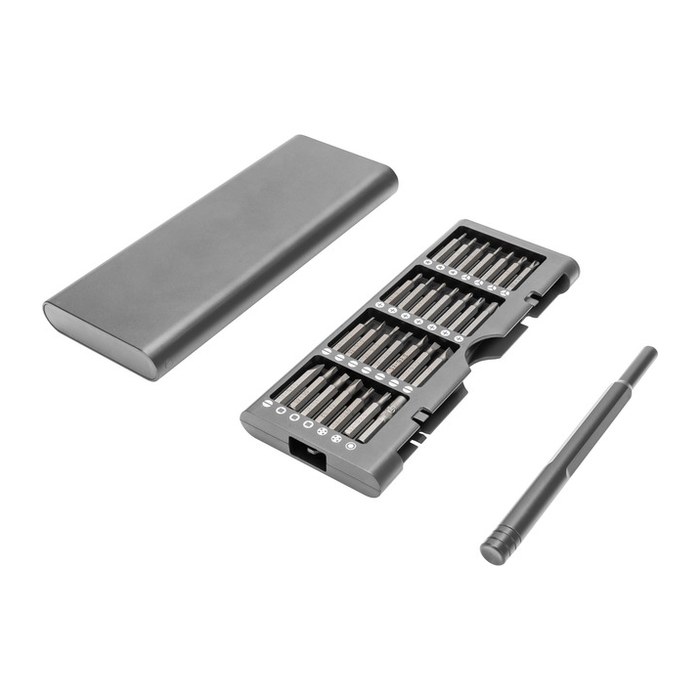 DIGITUS Schraubendreher Feinmechanik 57-teilig silber