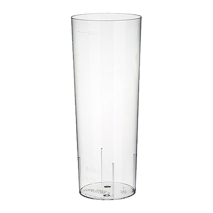 STARPAK Einweg-Longdrinkgläser glasklar 0,3 l, 10 St.