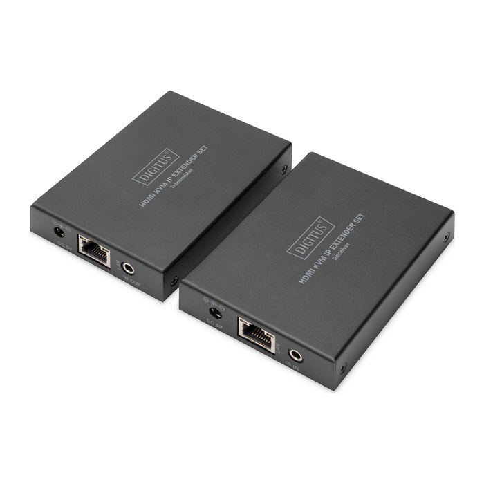 DIGITUS HDMI KVM IP Extender Set Cat5e/6/6A/7/8 bis 150m FHD