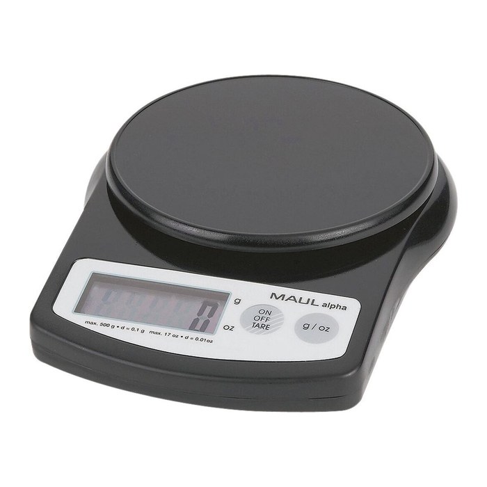 MAUL Briefwaage MAULalpha schwarz für max. 0,5 kg