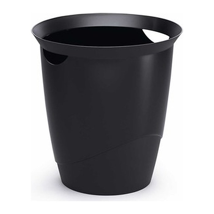 DURABLE TREND Papierkorb 16l schwarz