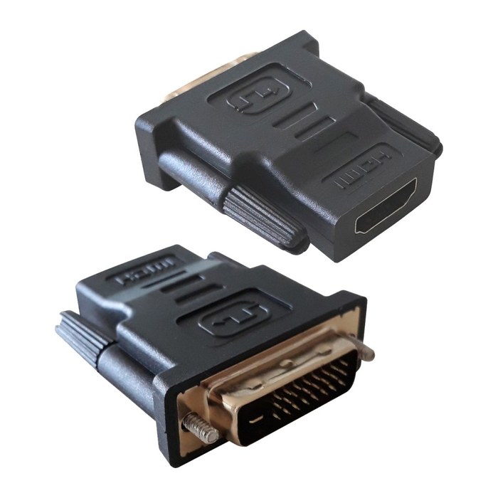 Techly HDMI Buchse auf DVI-D 24+1 dual link Stecker