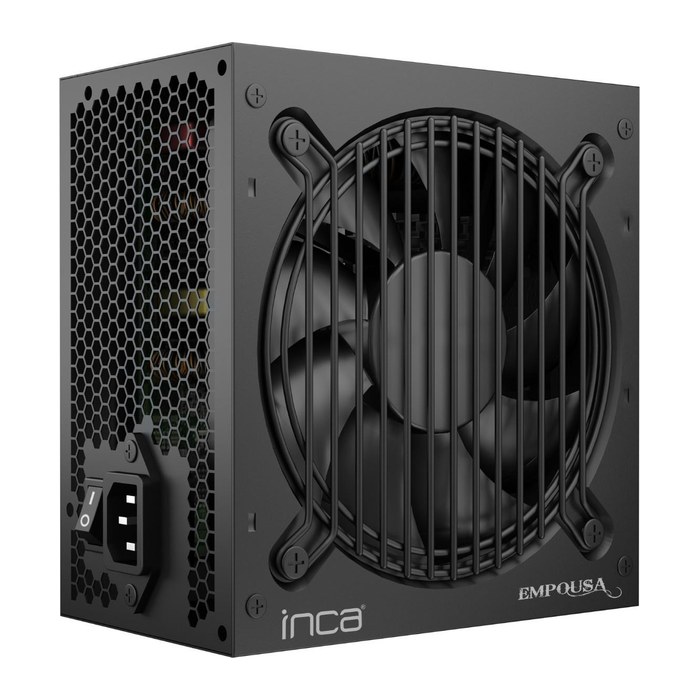 INCA Netzteil 650W 80+Bronze 1x120mm Lüfter/ATX 12V 2.3 sw