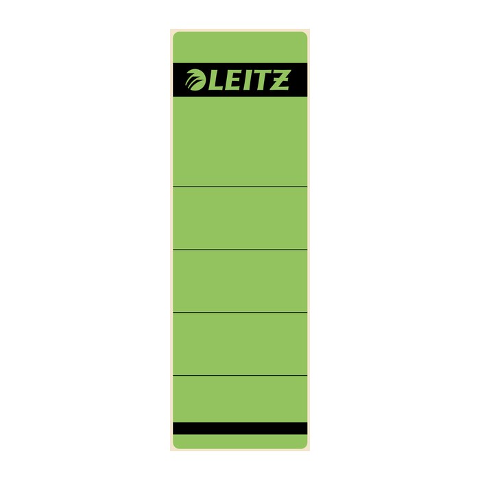 LEITZ Ordneretiketten 1642 grün für 8,0 cm Rückenbreite, 10 St.