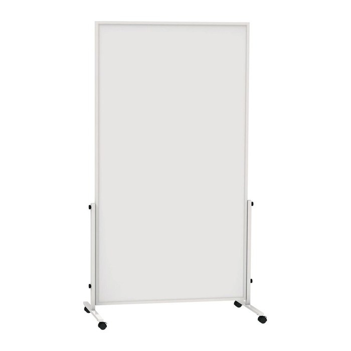 MAUL mobiles Whiteboard easy2move 100,0 x 180,0 cm weiß kunststoffbeschichteter Stahl