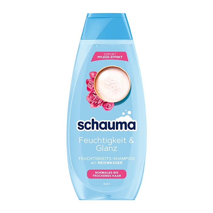 schauma Feuchtigkeit & Glanz Shampoo 400,0 ml