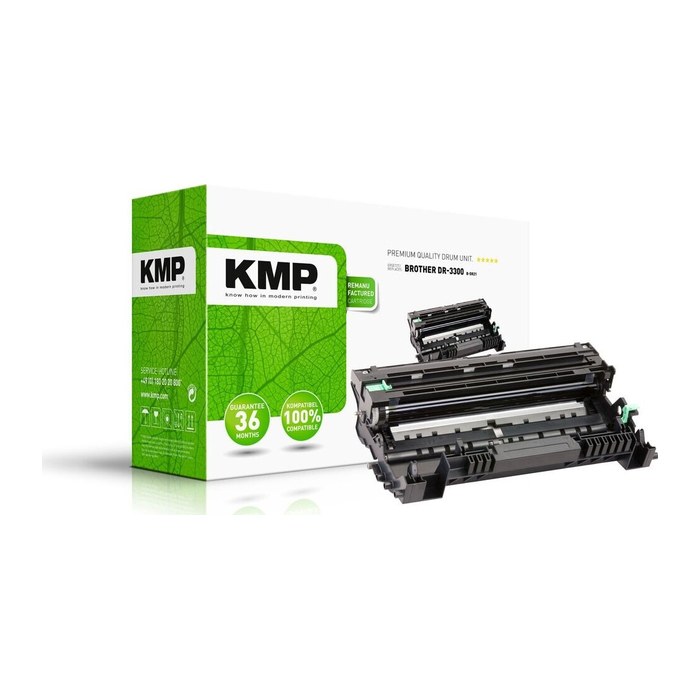 KMP B-D21 schwarz Trommel kompatibel zu brother DR-3300