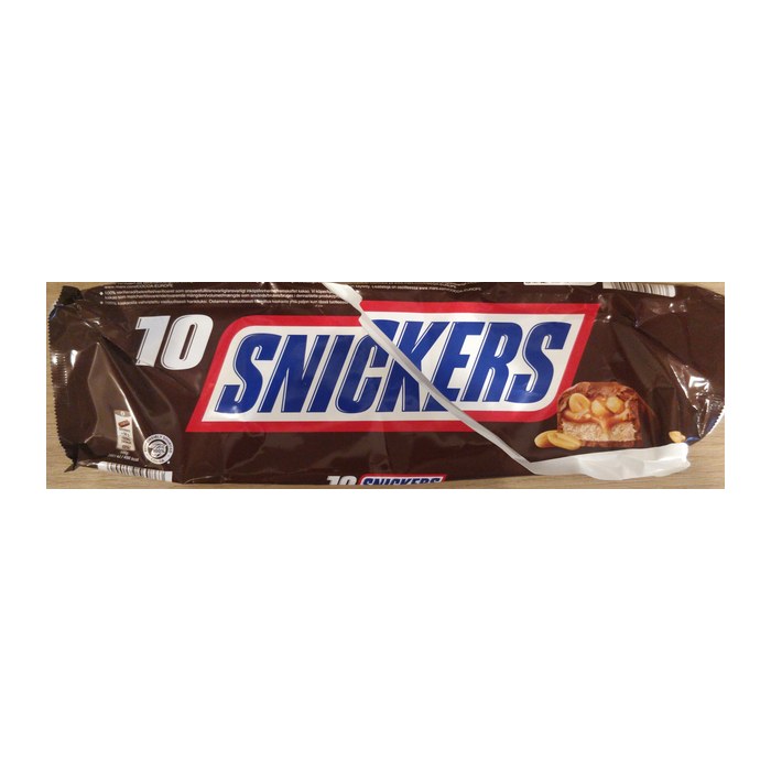 SNICKERS Schokoriegel 10 St./500,0 g, 10 St.