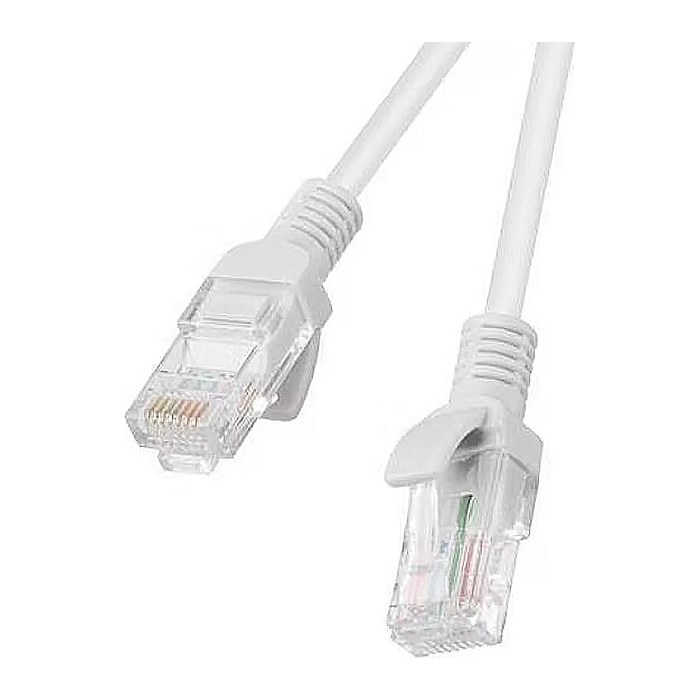 LANBERG Patchkabel CAT.6 UTP 10m Fluke Zertifikat gr