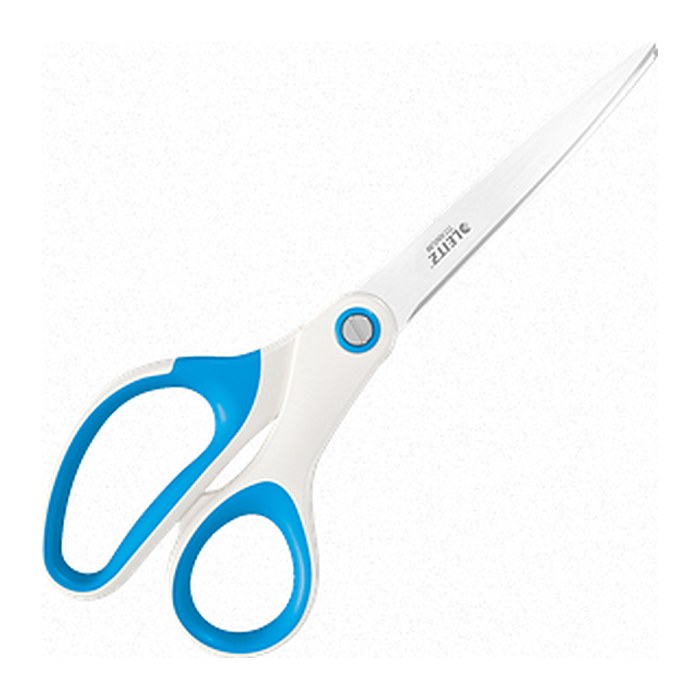LEITZ Papierschere WOW Titan blau-metallic 20,5 cm