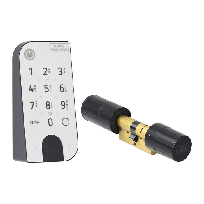 BURG WÄCHTER smartes Türschloss ENTRYhome 5001 PIN schwarz, 1 St.