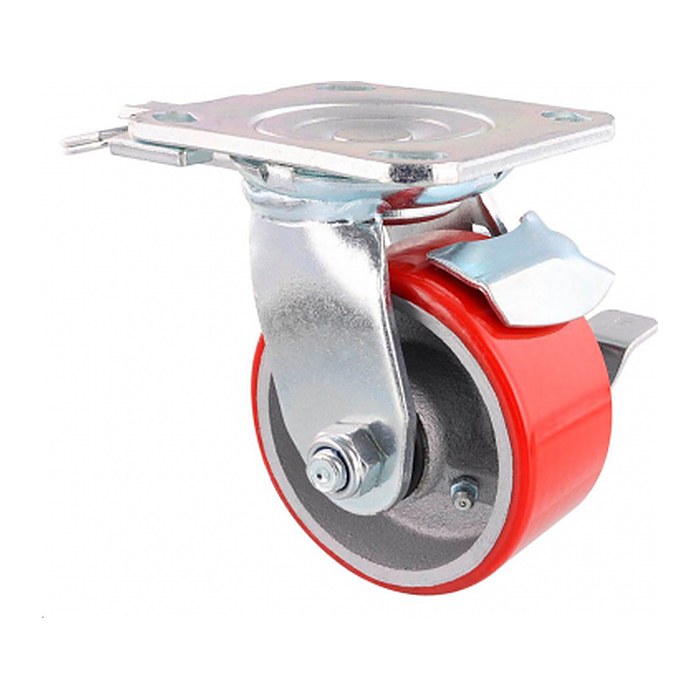 WAGNER® design yourself Schwerlast-Lenkrolle RO 0114 rot