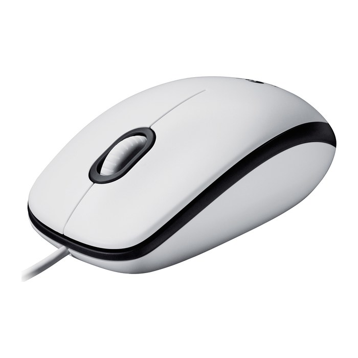 Logitech USB Mouse M100 weiß