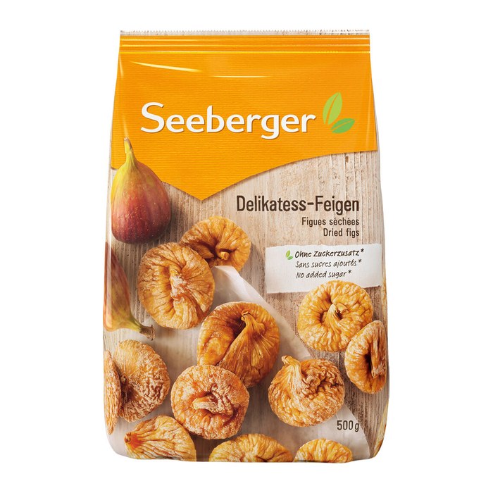 SEEBERGER Delikatess-Feigen Trockenfrüchte 500,0 g, 1 St.