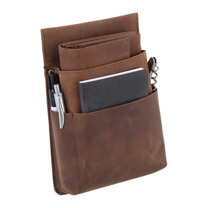 Alassio Gürteltasche für Kellnerbörse Hunter grau