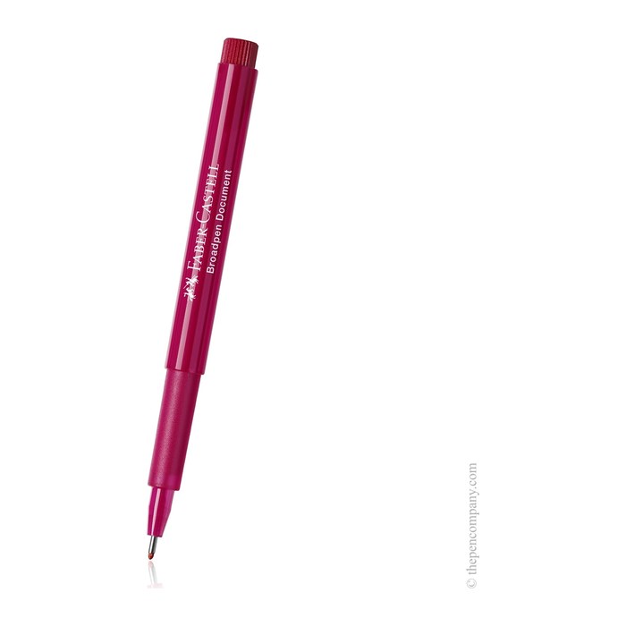 FABER-CASTELL Broadpen Document 1554 Fineliner grün 0,8 mm, 1 St.