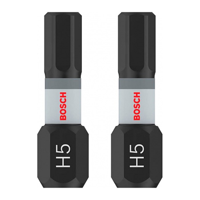 BOSCH Bits PRO Hex Impact, H5, 2 St.