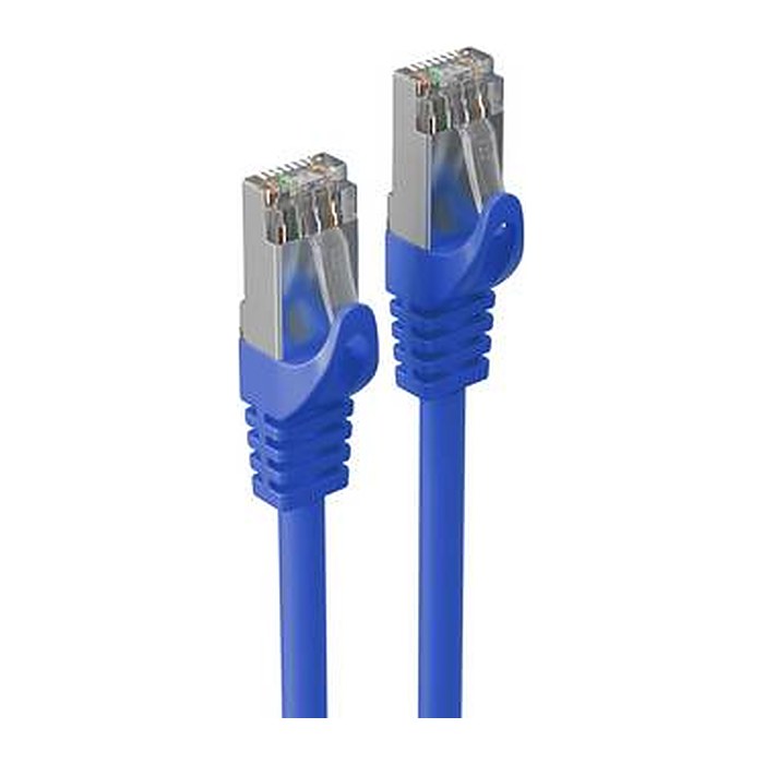 Shiverpeaks RJ45 Patchkabel S/FTP, Cat7 LSZH 7,5M blau