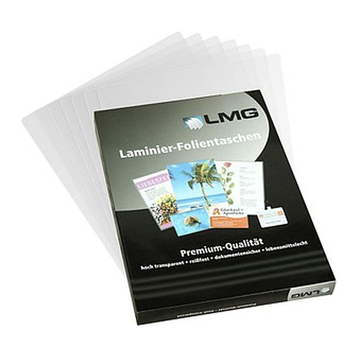 LMG Laminierfolien glänzend für A7 175 micron, 100 St.