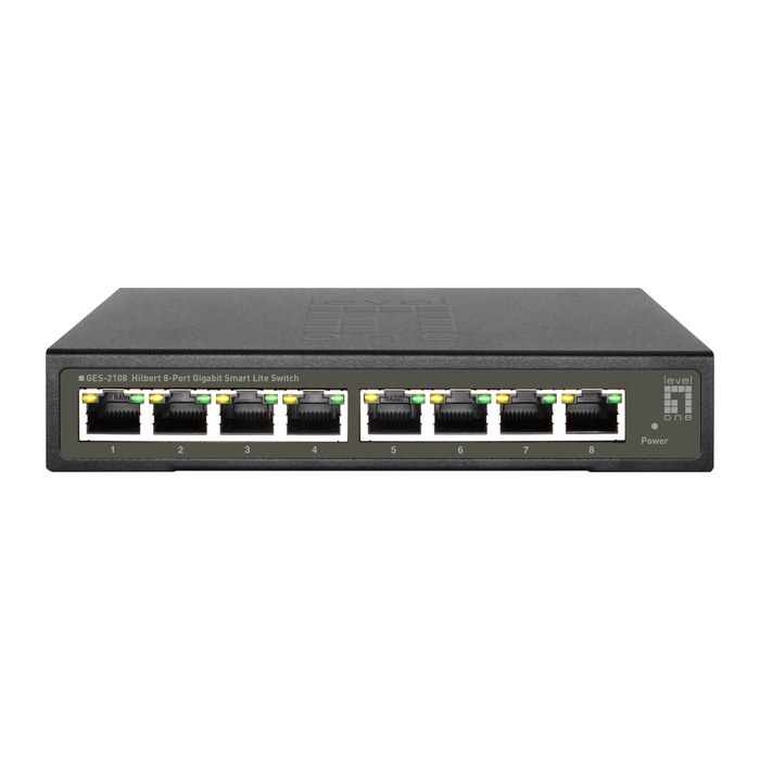 LevelOne Switch 8xGE Hilbert SL managed