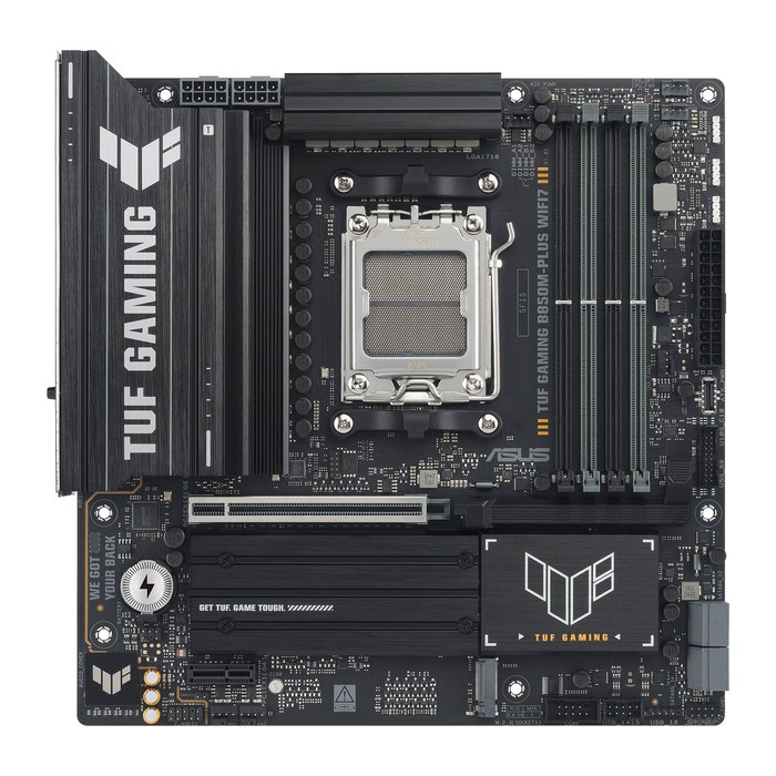 ASUS TUF GAMING B850M-PLUS WIFI7 (AMD,AM5,DDR5,mATX)