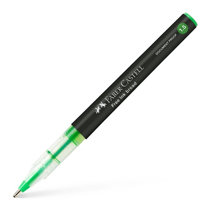 FABER-CASTELL Free Ink Tintenroller grau 0,8 mm, Schreibfarbe: grün, 1 St.