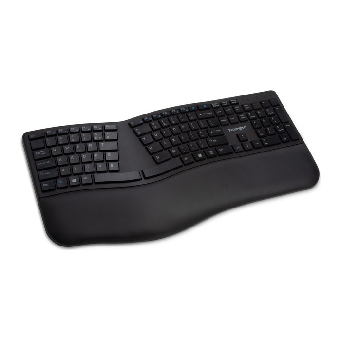Kensington Pro Fit® ergonomische Tastatur kabellos schwarz