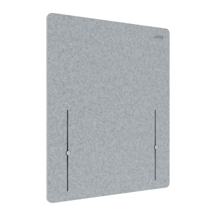 LEITZ Tischtrennwand 61220085, hellgrau 60,0 x 70,0 cm, 1 St.