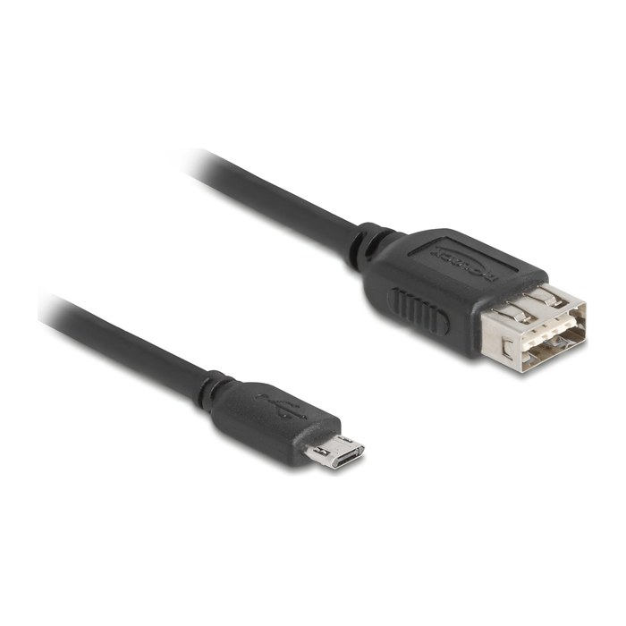 DELOCK USB 2.0 Kab USB Typ Micro-B St zu USB Typ-A Bu 1 m
