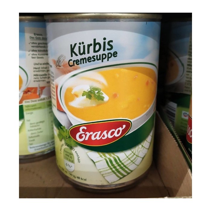 Erasco Kürbis Cremesuppe 390,0 g, 1 St.