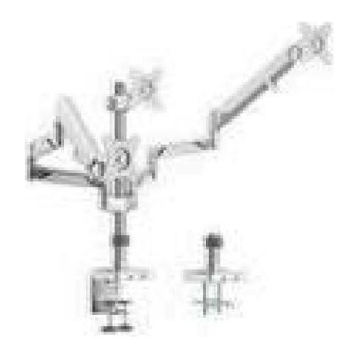 Logilink TIS 17"-27" 3TFT 4Gelenke silb. Max. 7KG Gasdr.fed.